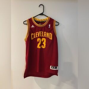 Cleveland Cavaliers LeBron James 23 NBA Adidas Jersey size youth large